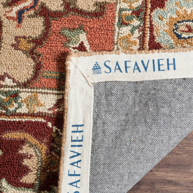 Safavieh Chelsea Hk709A Red/Ivory Rug - Safavieh - hk709a - 5r