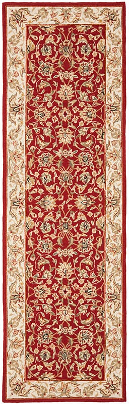 Safavieh Chelsea hk78b Burgundy / Ivory Rugs - Safavieh - hk78b - 8