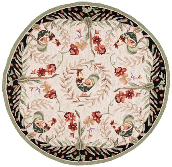 Safavieh Chelsea hk92a Creme / Black Rugs - Safavieh - hk92a - 3r