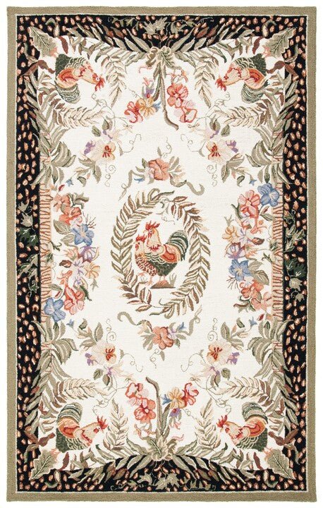 Safavieh Chelsea hk92a Creme / Black Rugs - Safavieh - hk92a - 5