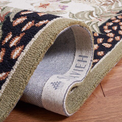 Safavieh Chelsea hk92a Creme / Black Rugs - Safavieh - hk92a - 8