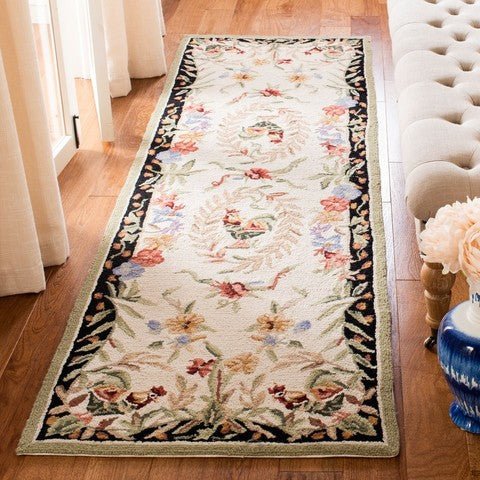 Safavieh Chelsea hk92a Creme / Black Rugs - Safavieh - hk92a - 8