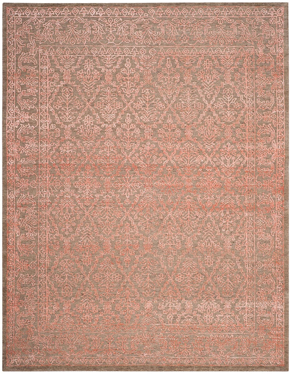 Safavieh Chester Chs522A Dark Beig / Coral Rugs - Safavieh - chs522a - 6