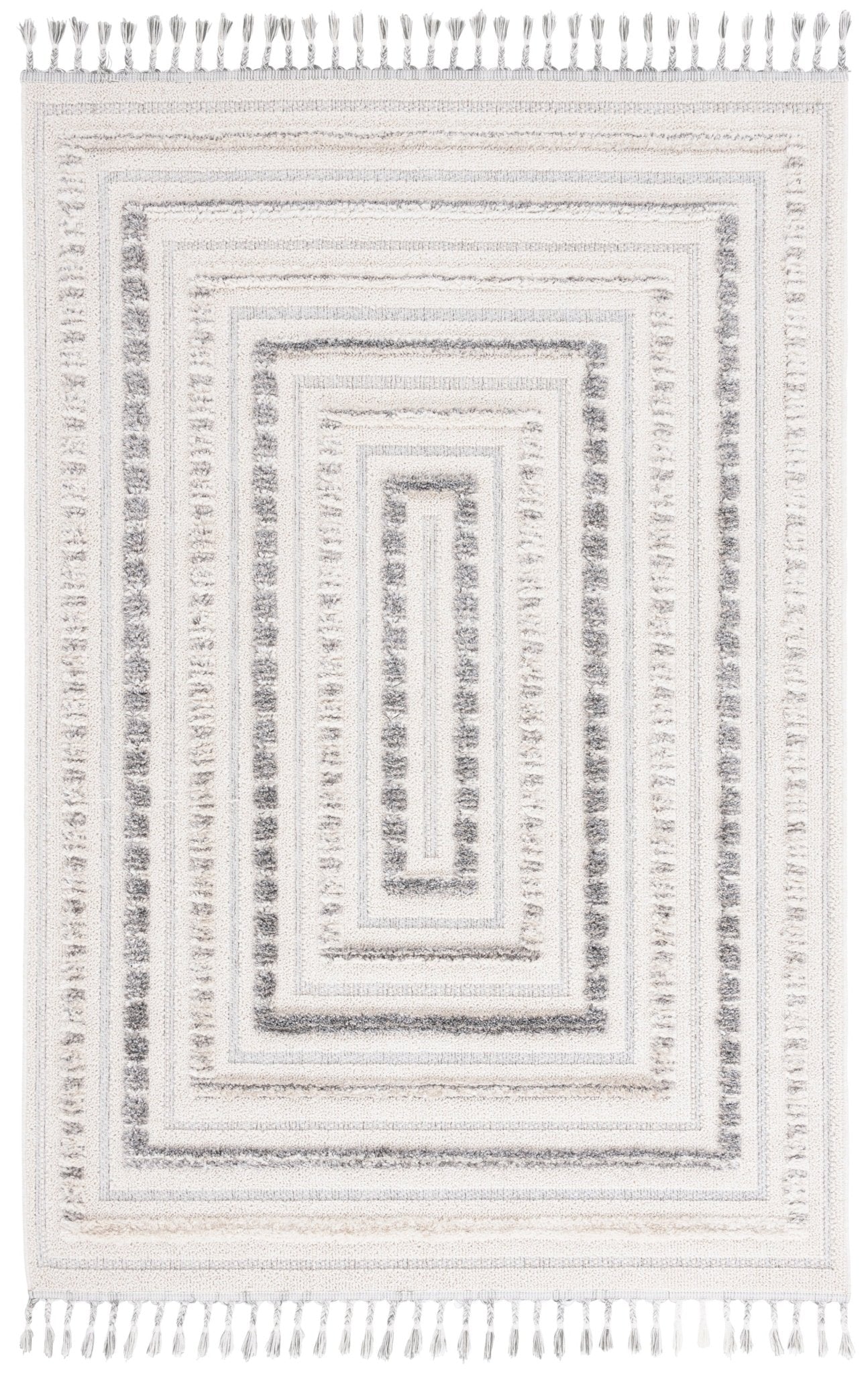 Safavieh Chloe Clo101A Ivory/Grey Rug - Safavieh - clo101a - 4
