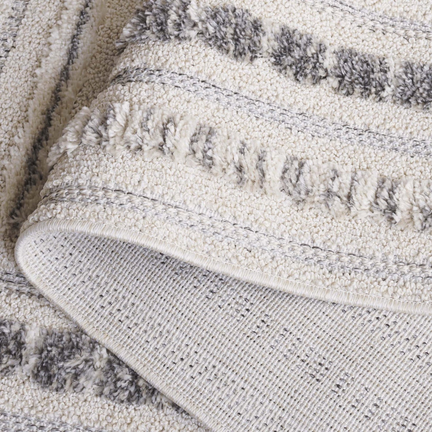 Safavieh Chloe Clo101A Ivory/Grey Rug - Safavieh - clo101a - 7r