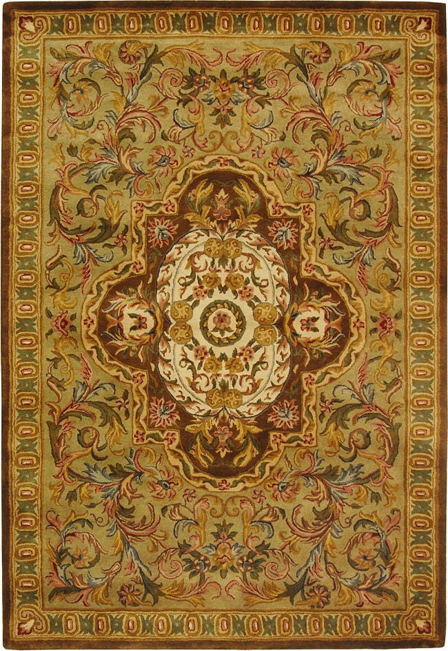 Safavieh Classic cl220a Beige / Olive Rugs - Safavieh - cl220a - 2