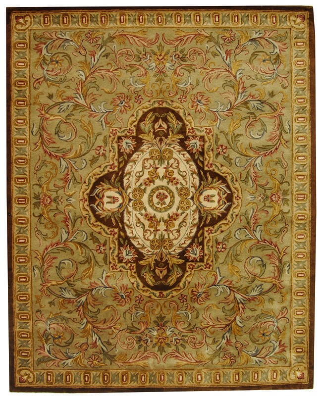 Safavieh Classic cl220a Beige / Olive Rugs - Safavieh - cl220a - 4r