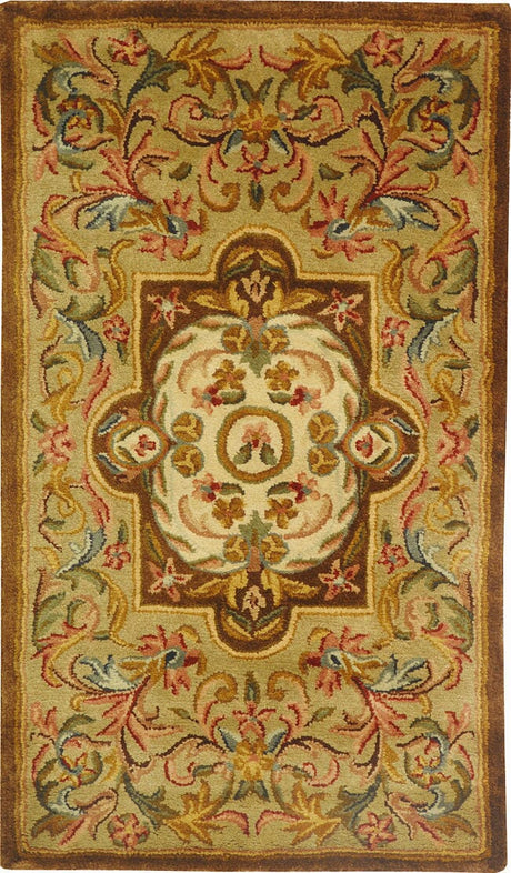 Safavieh Classic cl220a Beige / Olive Rugs - Safavieh - cl220a - 5ov
