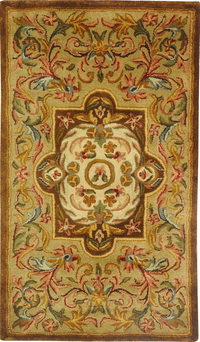 Safavieh Classic cl220a Beige / Olive Rugs - Safavieh - cl220a - 5ov