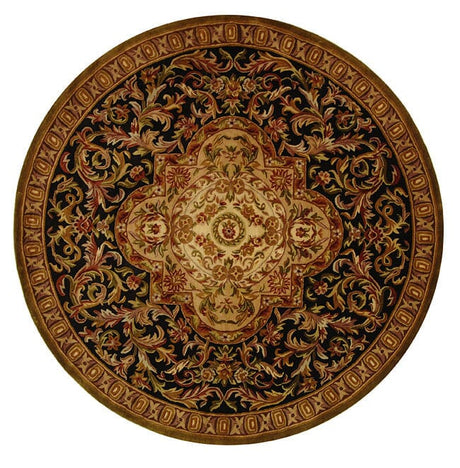 Safavieh Classic Cl220B Black / Beige Rugs - Safavieh - cl220b - 4r