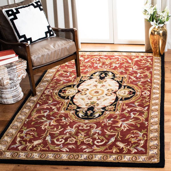 Safavieh Classic Cl220C Red / Black Rugs - Safavieh - cl220c - 2