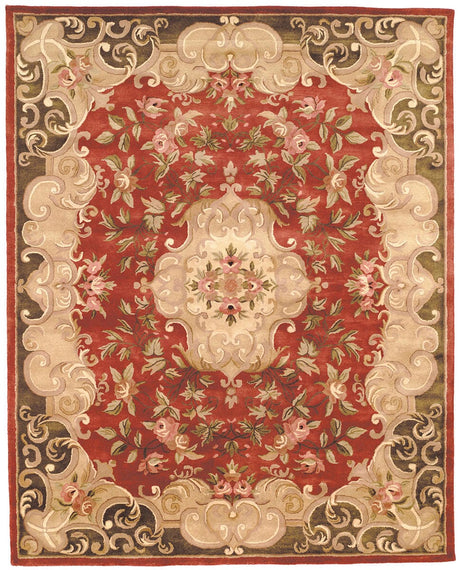 Safavieh Classic Cl234A Rust / Green Rugs - Safavieh - cl234a - 2