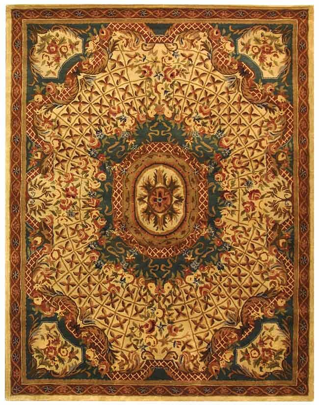Safavieh Classic Cl304E Ivory / Light Blue Rugs - Safavieh - cl304e - 28