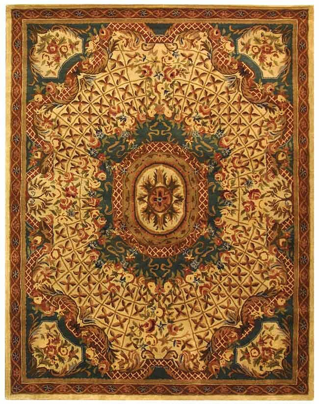 Safavieh Classic Cl304E Ivory / Light Blue Rugs - Safavieh - cl304e - 28