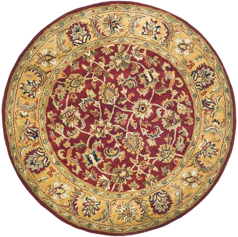 Safavieh Classic cl758c Red / Gold Rugs - Safavieh - cl758c - 4r