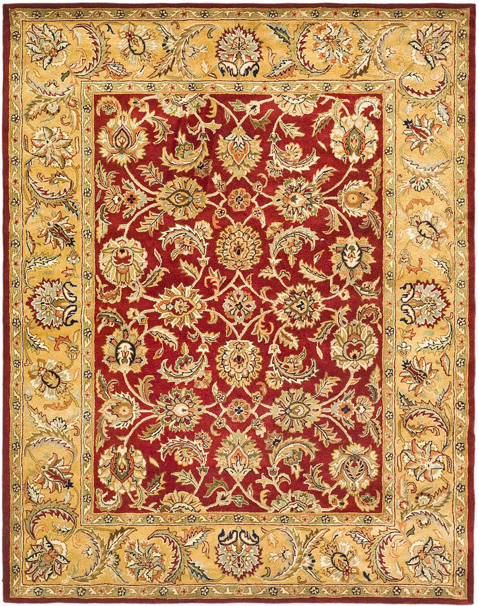 Safavieh Classic cl758c Red / Gold Rugs - Safavieh - cl758c - 4r