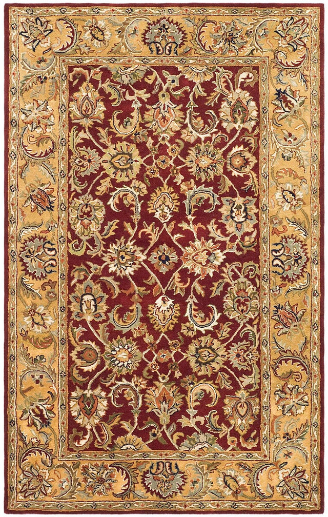 Safavieh Classic cl758c Red / Gold Rugs - Safavieh - cl758c - 4r