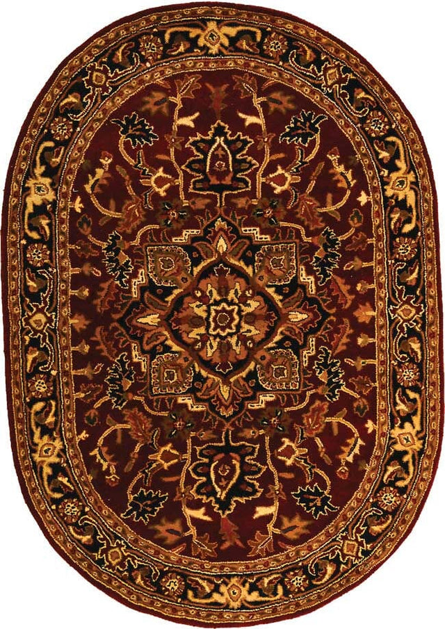 Safavieh Classic cl763b Red / Navy Rugs - Safavieh - cl763b - 15