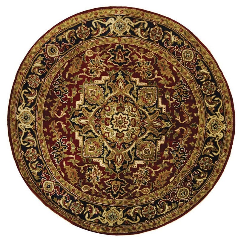 Safavieh Classic cl763b Red / Navy Rugs - Safavieh - cl763b - 8r