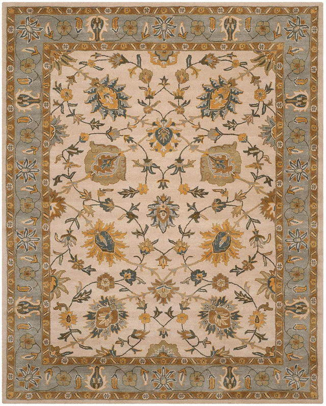 Safavieh Classic Cl934B Ivory / Light Blue Rugs - Safavieh - cl934b - 2