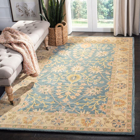 Safavieh Classic Cl936A Blue / Light Gold Rugs - Safavieh - cl936a - 2