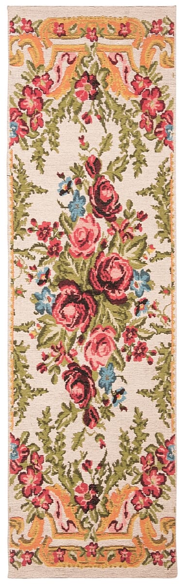 Safavieh Classic Vintage Clv112A Ivory / Rose Rugs - Safavieh - clv112a - 28