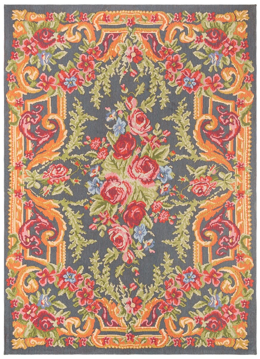 Safavieh Classic Vintage Clv112F Grey / Rose Rugs - Safavieh - clv112f - 4