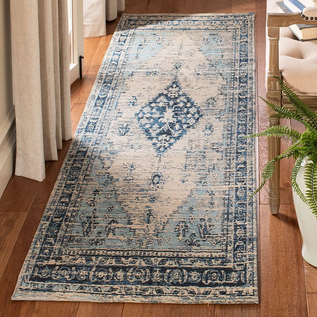 Safavieh Classic Vintage Clv113M Blue Rugs - Safavieh - clv113m - 28
