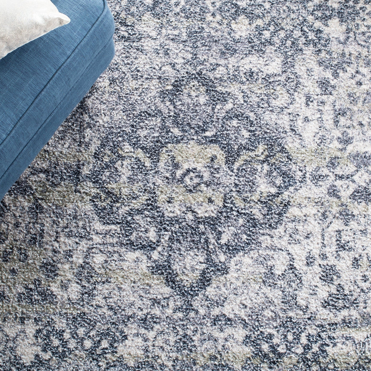 Safavieh Classic Vintage Clv201N Navy/Sage Rugs - Safavieh - clv201n - 3