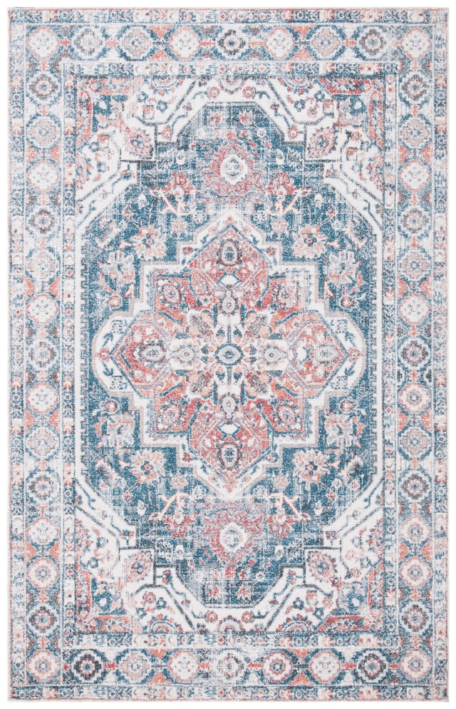 Safavieh Classic Vintage Clv203M Blue/Red Rugs - Safavieh - clv203m - 3