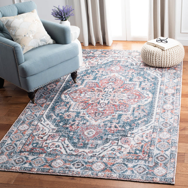 Safavieh Classic Vintage Clv203M Blue/Red Rugs - Safavieh - clv203m - 3