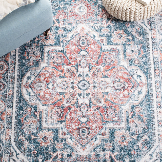 Safavieh Classic Vintage Clv203M Blue/Red Rugs - Safavieh - clv203m - 6r