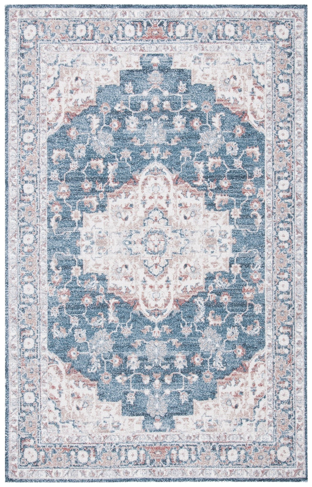 Safavieh Classic Vintage Clv206L Light Blue/Rust Rugs - Safavieh - clv206l - 3