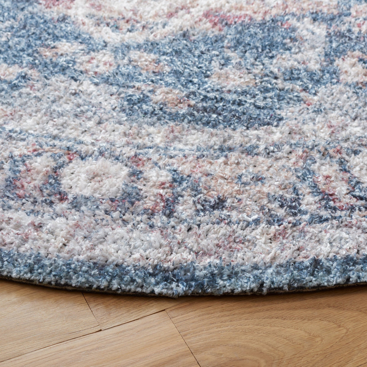 Safavieh Classic Vintage Clv206L Light Blue/Rust Rugs - Safavieh - clv206l - 6r
