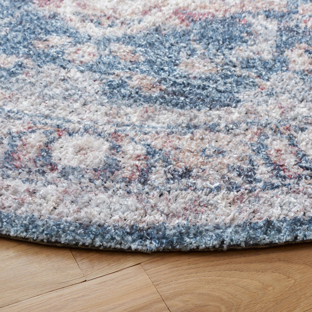 Safavieh Classic Vintage Clv206L Light Blue/Rust Rugs - Safavieh - clv206l - 6r