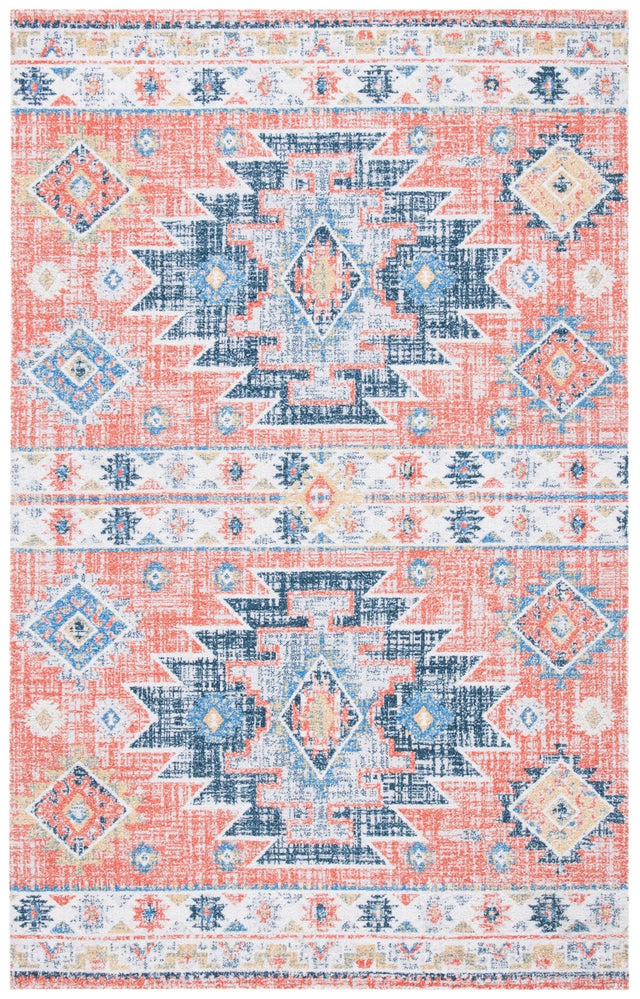 Safavieh Classic Vintage Clv208M Blue/Rust Rugs - Safavieh - clv208m - 3