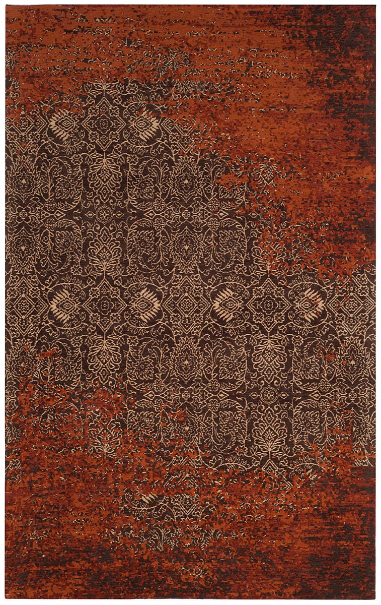 Safavieh Classic Vintage Clv224A Rust/Brown Rug - Safavieh - clv224a - 3