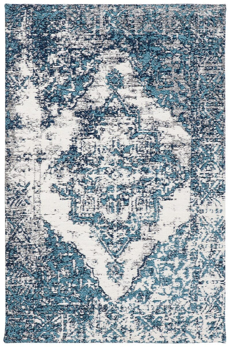 Safavieh Classic Vintage Clv703M Blue / Ivory Rugs - Safavieh - clv703m - 4