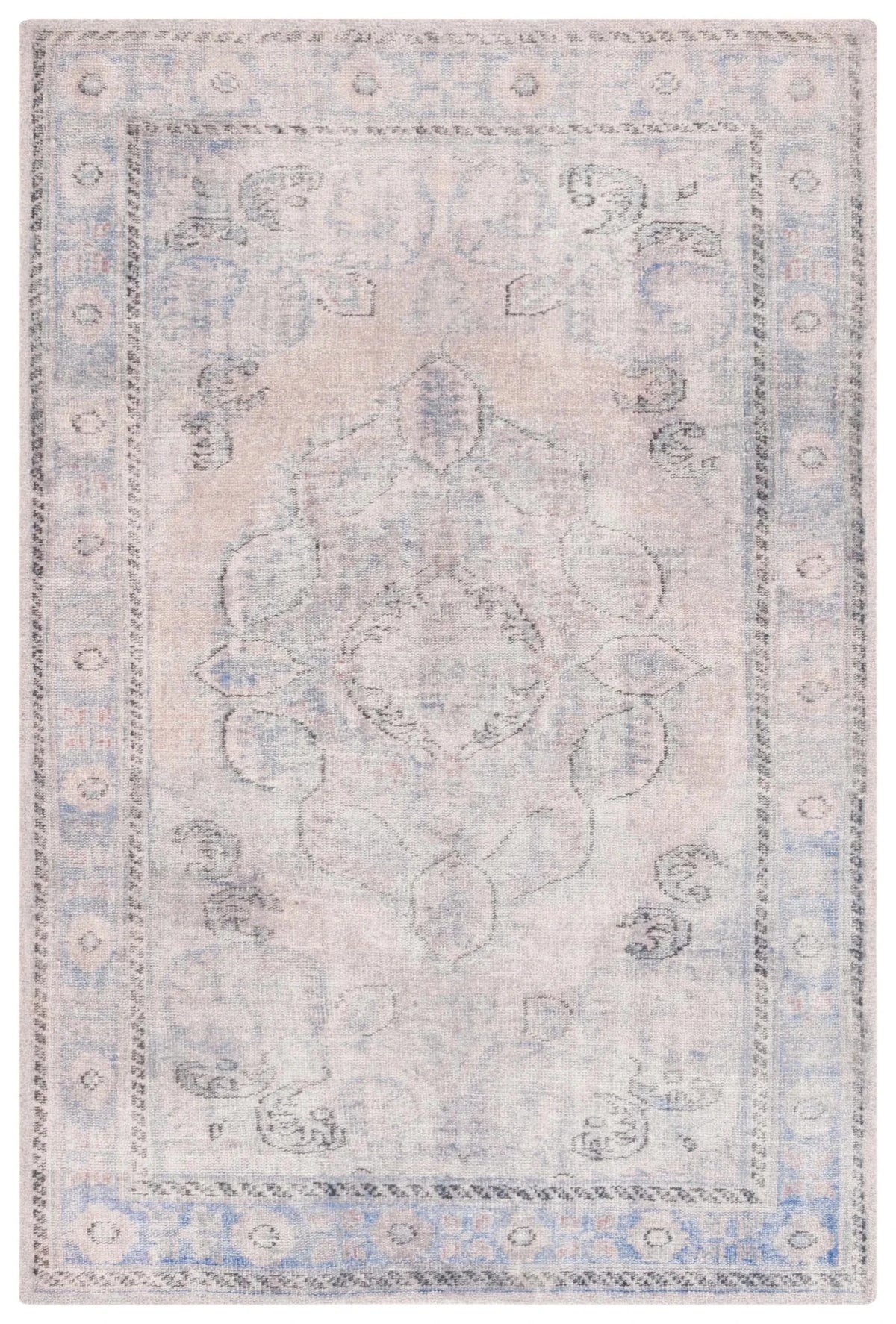 Safavieh Classic Vintage 4'-0" x 6'-0" Rug in Grey / Beige