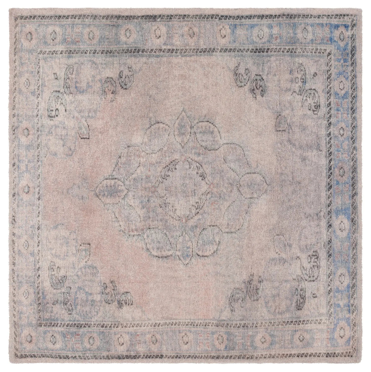 Safavieh Classic Vintage 6'-0" x 6'-0" Rug in Grey / Beige