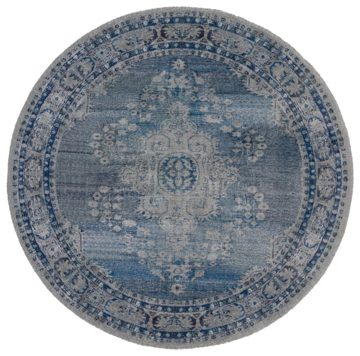 Safavieh Classic Vintage 6'-0" x 6'-0" Rug in Blue / Grey