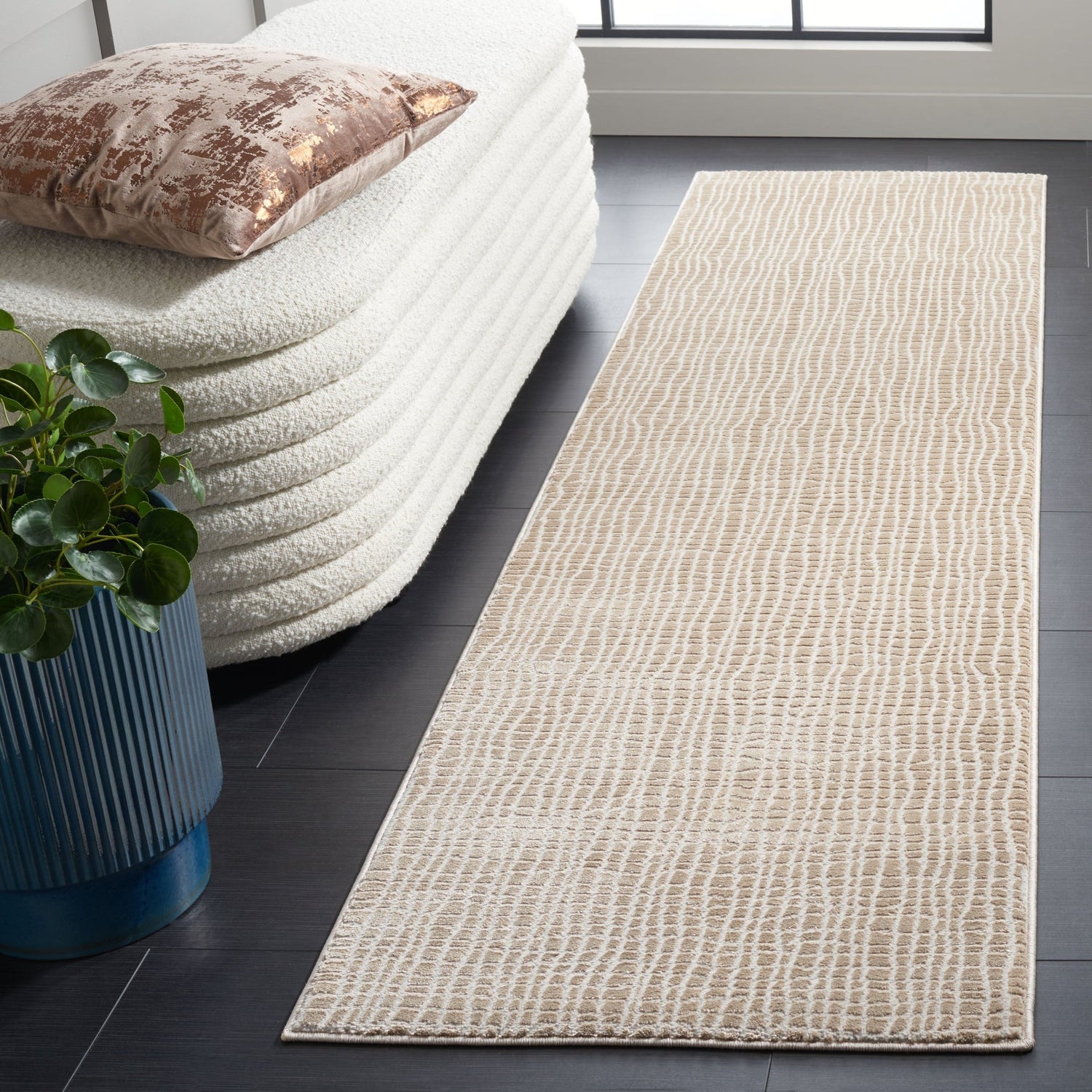 Safavieh Continental Con110A Beige/Grey Rug - Safavieh - con110a - 7r