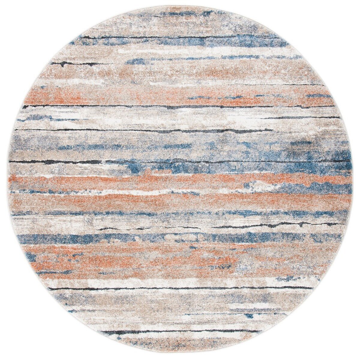 Safavieh Coppertone Cpn351A Ivory/Navy Rugs - Safavieh - cpn351a - 7r