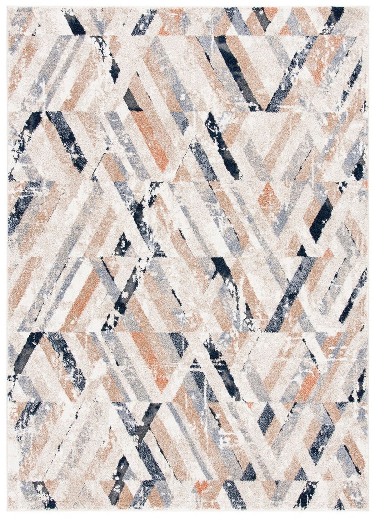 Safavieh Coppertone Cpn356A Ivory/Navy Rugs - Safavieh - cpn356a - 4