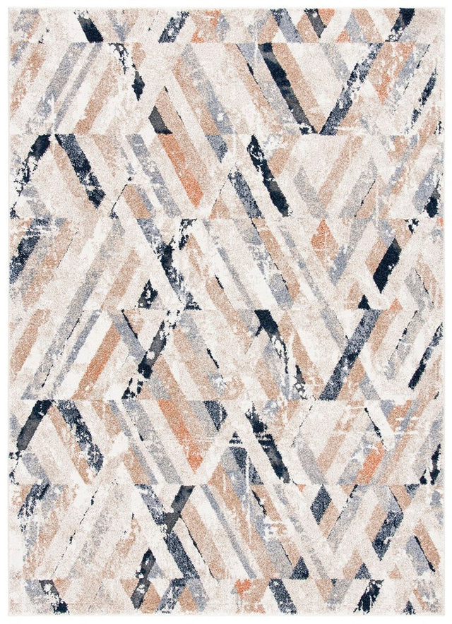 Safavieh Coppertone Cpn356A Ivory/Navy Rugs - Safavieh - cpn356a - 4