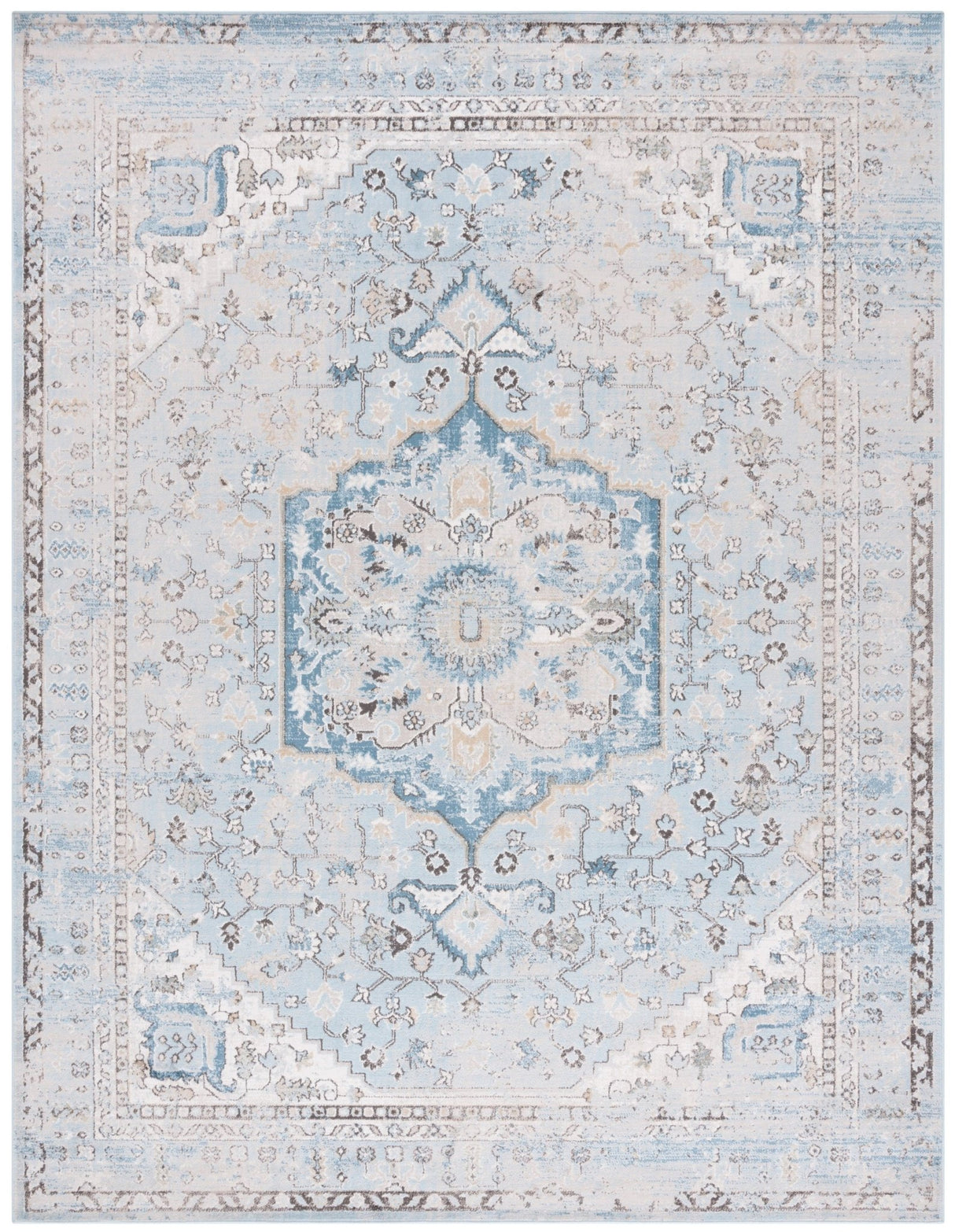 Safavieh Cornelia Crn208M Blue Rug - Safavieh - crn208m - 7r