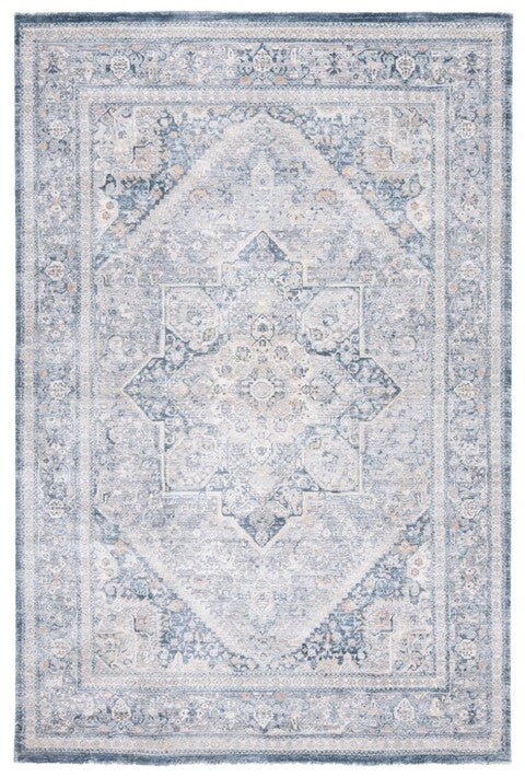 Safavieh Cosmopolitan Csmb689M Cream/Blue Rug - Safavieh - csmb689m - 3