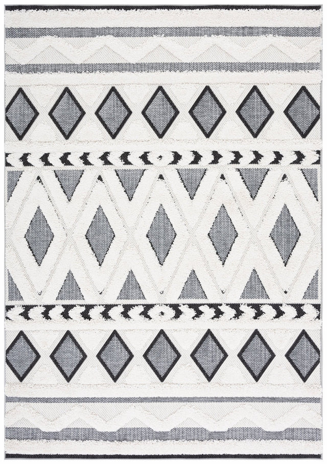 Safavieh Cottage Cot200A Ivory/Dark Grey Rug - Safavieh - cot200a - 4