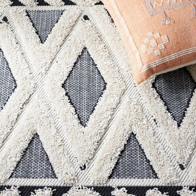 Safavieh Cottage Cot200A Ivory/Dark Grey Rug - Safavieh - cot200a - 7r