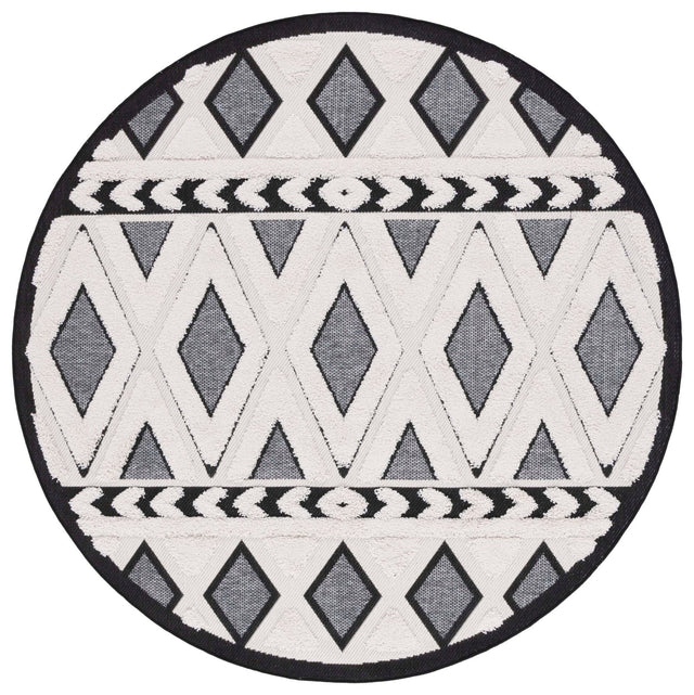 Safavieh Cottage Cot200A Ivory/Dark Grey Rug - Safavieh - cot200a - 7r